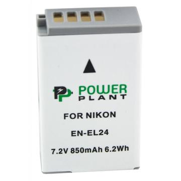Аккумулятор для фото-видеотехники PowerPlant Nikon EN-EL24 (DV00DV1407)