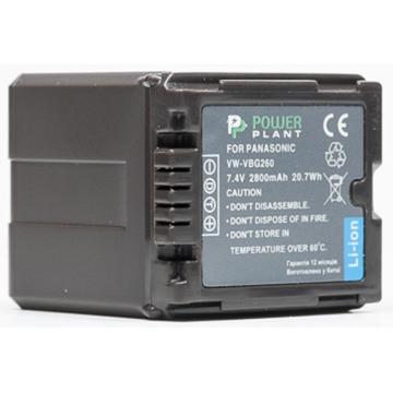 Аккумулятор для фото-видеотехники PowerPlant Panasonic VW-VBG260 Chip (DV00DV1276)
