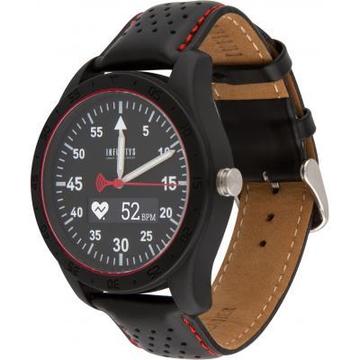 Смарт-часы ATRIX INFINITYS X20 45mm Swiss Sport Chrono Black-leather (swwpaii2sscbl)