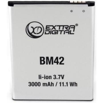 Акумулятор для мобільного телефону EXTRADIGITAL Xiaomi Redmi Note 1 (BM42) 3000 mAh (BMX6440)