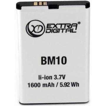 Акумулятор для мобільного телефону EXTRADIGITAL Xiaomi Mi1 (BM10) 1600 mAh (BMX6437)