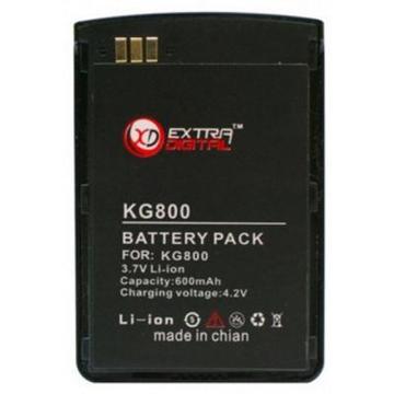Аккумулятор для телефона EXTRADIGITAL LG KG800 (1050 mAh) (DV00DV6044)