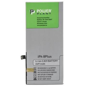 Аккумулятор для телефона PowerPlant Apple iPhone 8 Plus (616-00367) 2691mAh (SM110032)
