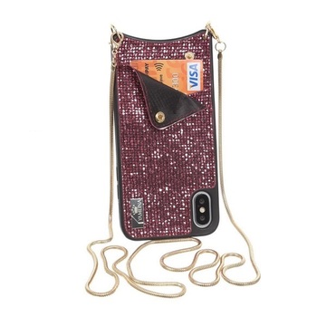 Чохол-накладка BeCover Glitter Wallet Apple iPhone Xs Max Pink (703623) (703623)