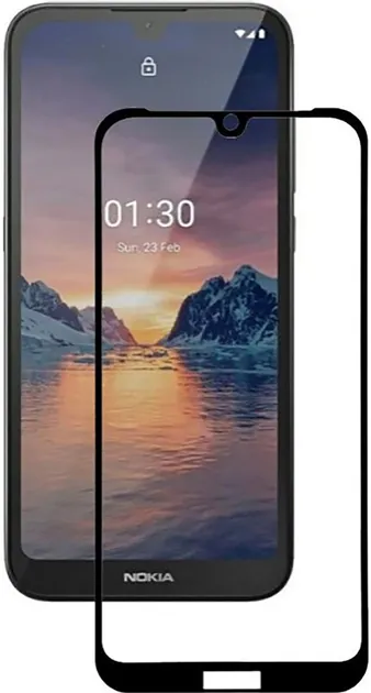 Захисне скло BeCover Nokia 1.3 Black (705100)