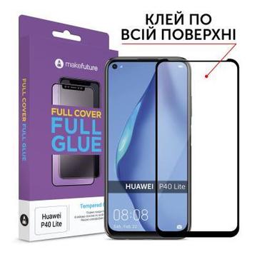 Захисне скло та плівка MakeFuture Huawei P40 Lite Full Cover Full Glue (MGF-HUP40L)