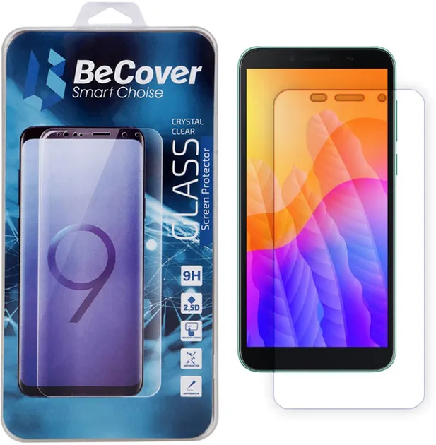 Захисне скло BeCover Huawei Y5p Crystal Clear Glass (705036)