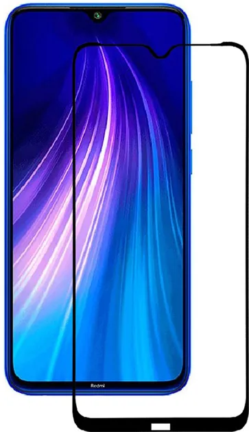 Захисне скло BeCover Xiaomi Redmi Note 8 Black (704118)