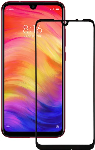 Захисне скло BeCover Xiaomi Redmi Note 7 Black (703189)