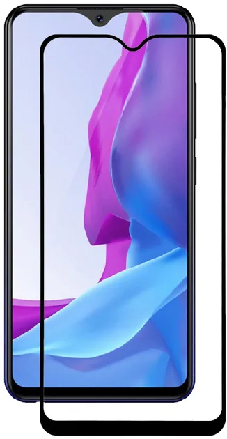 Защитное стекло BeCover Vivo Y93 Lite Black (703949)