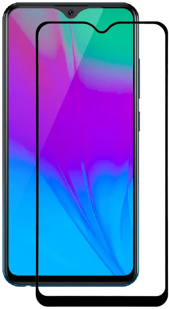 Захисне скло BeCover Vivo Y91c Black (703948)