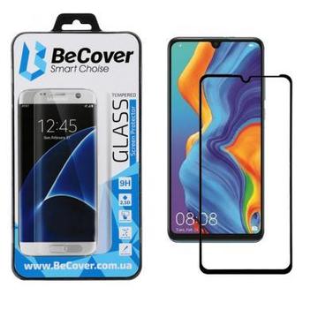 Защитное стекло и пленка  BeCover Huawei P30 Lite Black (703833)