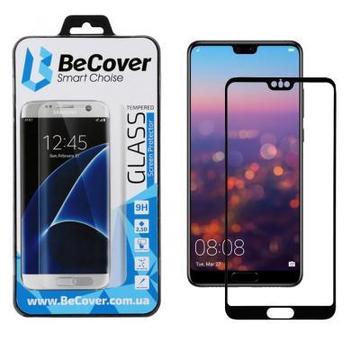 Защитное стекло и пленка  BeCover HUAWEI P20 Pro Black (702170)