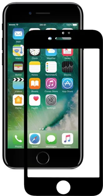 Защитное стекло BeCover Apple iPhone 7 Plus / 8 Plus 3D Black (701042)