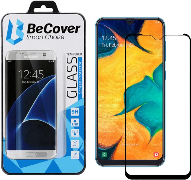 Защитное стекло BeCover Samsung Galaxy A31 SM-A315 Black (704798)