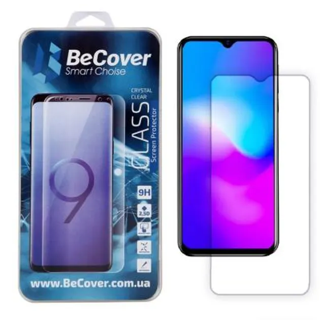 Захисне скло BeCover Blackview A60 Pro Crystal Clear Glass (704165)