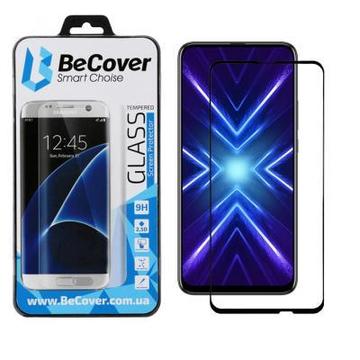 Защитное стекло и пленка  BeCover Honor 9x Black (704618)