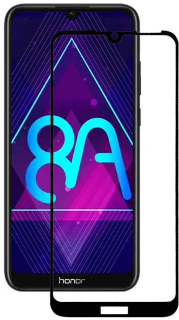 Захисне скло BeCover Honor 8A Black (703670)