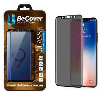 Защитное стекло и пленка  BeCover Anti-spying Samsung Galaxy M20 SM-M205 Black (703919)