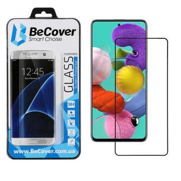 Захисне скло та плівка BeCover Samsung Galaxy A51 SM-A515 Black (704668)