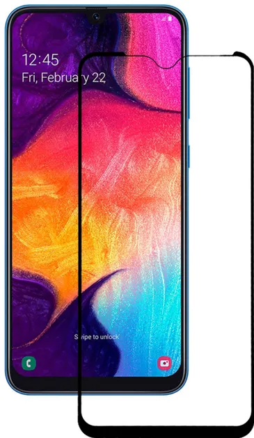 Защитное стекло BeCover Samsung Galaxy A50/A50s 2019 SM-A505/SM-A507 Black (703444)