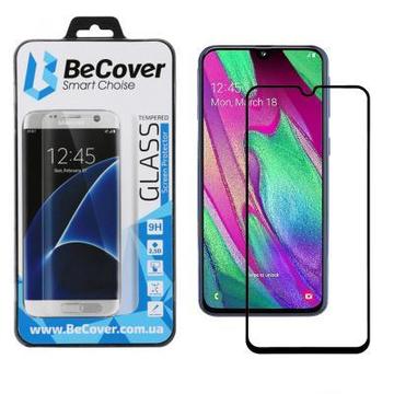 Защитное стекло и пленка  BeCover Samsung Galaxy A40 SM-A405 Black (703802)