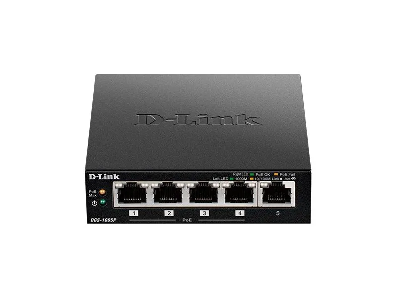 Коммутатор D-Link DGS-1005P (DGS-1005P)