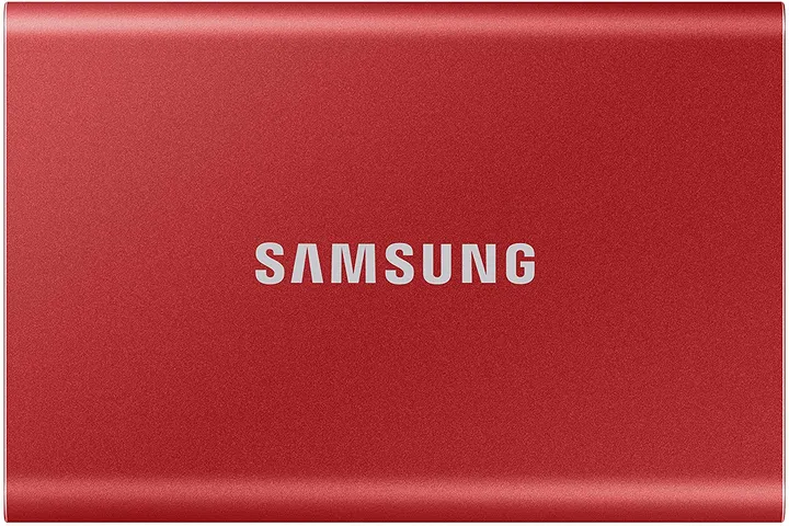 SSD накопитель Samsung 1TB T7 Red (MU-PC1T0R/WW)