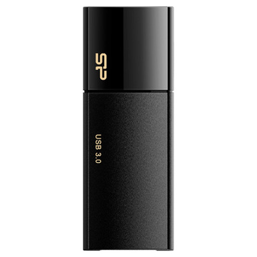 Флеш память USB Silicon Power 64Gb BLAZE B05 Black USB3.0 (SP064GBUF3B05V1K)