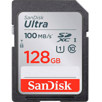 Карта памяти SanDisk 128GB SDXC class 10 UHS-I Ultra (SDSDUNR-128G-GN6IN)