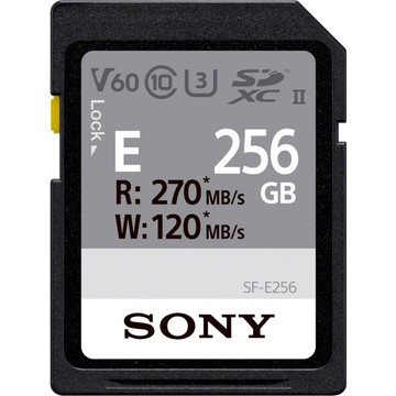 Карта памяти Sony 256GB SDXC class 10 UHS-II U3 V60 Entry (SFE256.AE)