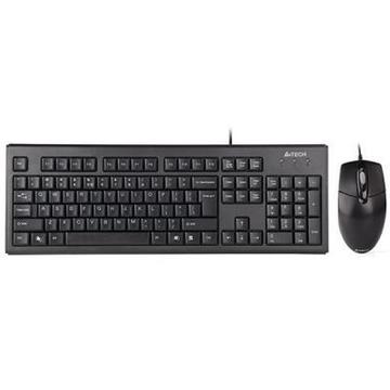 Комплект (клавіатура і мишка) A4tech KR-8372 USB Black