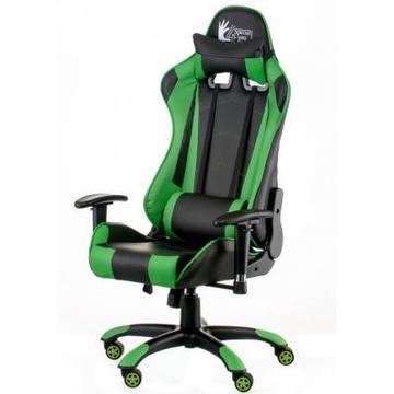 Кресло геймерское Special4You ExtremeRace black/green (000003630)