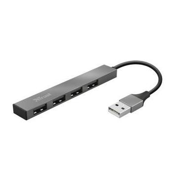 USB Хаб Trust Halyx Aluminium 4-Port Mini USB Hub (23786_TRUST)