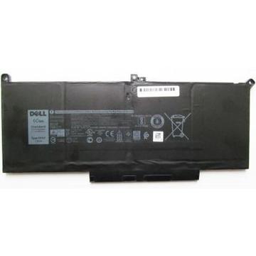 Акумулятор для ноутбука Dell Latitude 7280 F3YGT, 7500mAh (60Wh), 4cell, 7.6V, Li-ion (A47413)