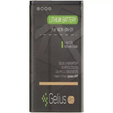 Аккумулятор для телефона Gelius Pro Nokia BN-01 (Nokia X) (00000075016)