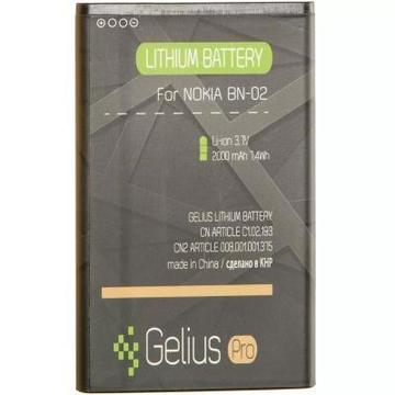 Аккумулятор для телефона Gelius Pro Nokia BN-02 (Nokia XL) (00000075017)