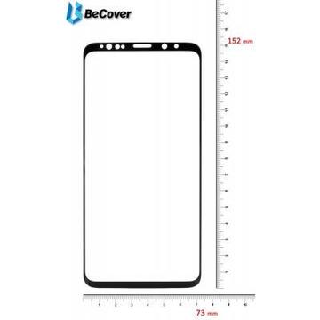 Захисне скло та плівка BeCover Silk Screen Protector Samsung Galaxy S9+ SM-G965 Black (702970)