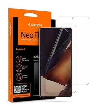 Защитное стекло и пленка  Spigen Galaxy Note 20 Neo Flex , HD (2 pack) (AFL01364)