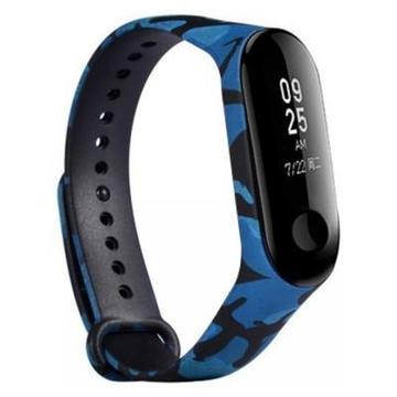 Ремінець для фітнес браслета Armorstandart для Xiaomi Mi Band 4/3 Khaki Blue (ARM52071)