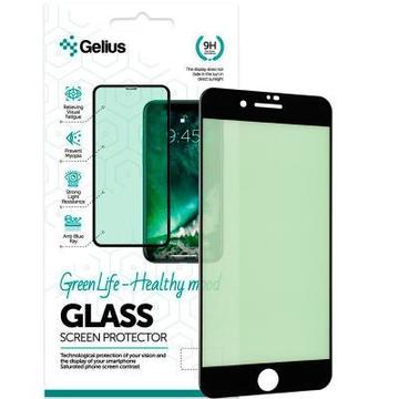 Защитное стекло и пленка  Gelius Green Life for iPhone 7 Plus/8 Plus Black (00000079613)