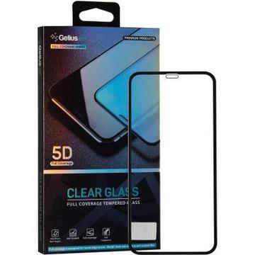 Защитное стекло и пленка  Gelius Pro 5D Clear Glass for iPhone X/XS Black (00000070947)