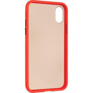 Чохол-накладка Gelius Bumper Mat Case for iPhone X/XS Red (00000080166)