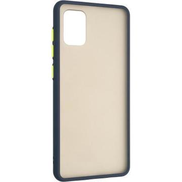 Чехол-накладка Gelius Bumper Mat Case for Samsung A315 (A31) Blue (00000080002)