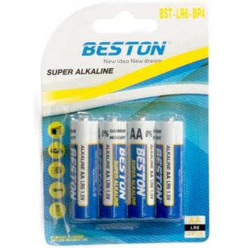 Батарейка BESTON AA 1.5V Alkaline * 4 (AAB1831)