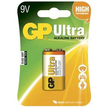 Батарейка GP Крона Ultra Alcaline 6LF22 9V*1 (GP1604AU-5UE1)