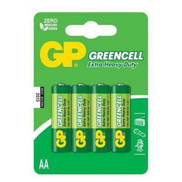Батарейка GP AA R6 солевая*4 (15G-U4/GP15G-2UE4)