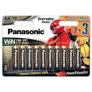 Батарейка Panasonic EVERYDAY POWER AA блистер 10 шт. Power Rangers
