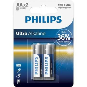 Батарейка PHILIPS LR06 Ultra Alkaline * 2 (LR6E2B/10)