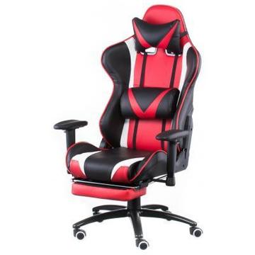 Кресло геймерское Special4You ExtremeRace black/red with footrest (000003034)